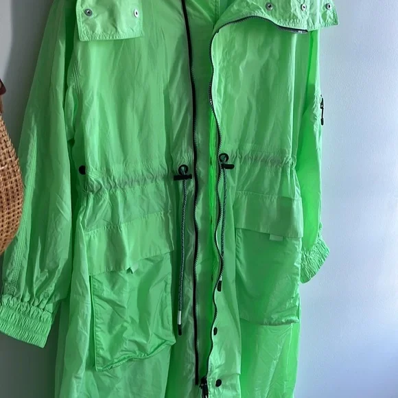 Free People Aurora Maxi Windbreaker Parka Size XS NWT